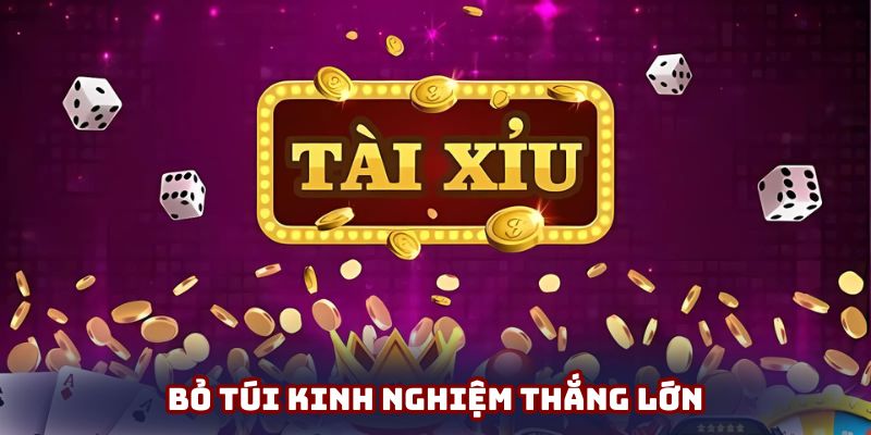 Bỏ túi kinh nghiệm thắng lớn Bỏ túi kinh nghiệm thắng lớn